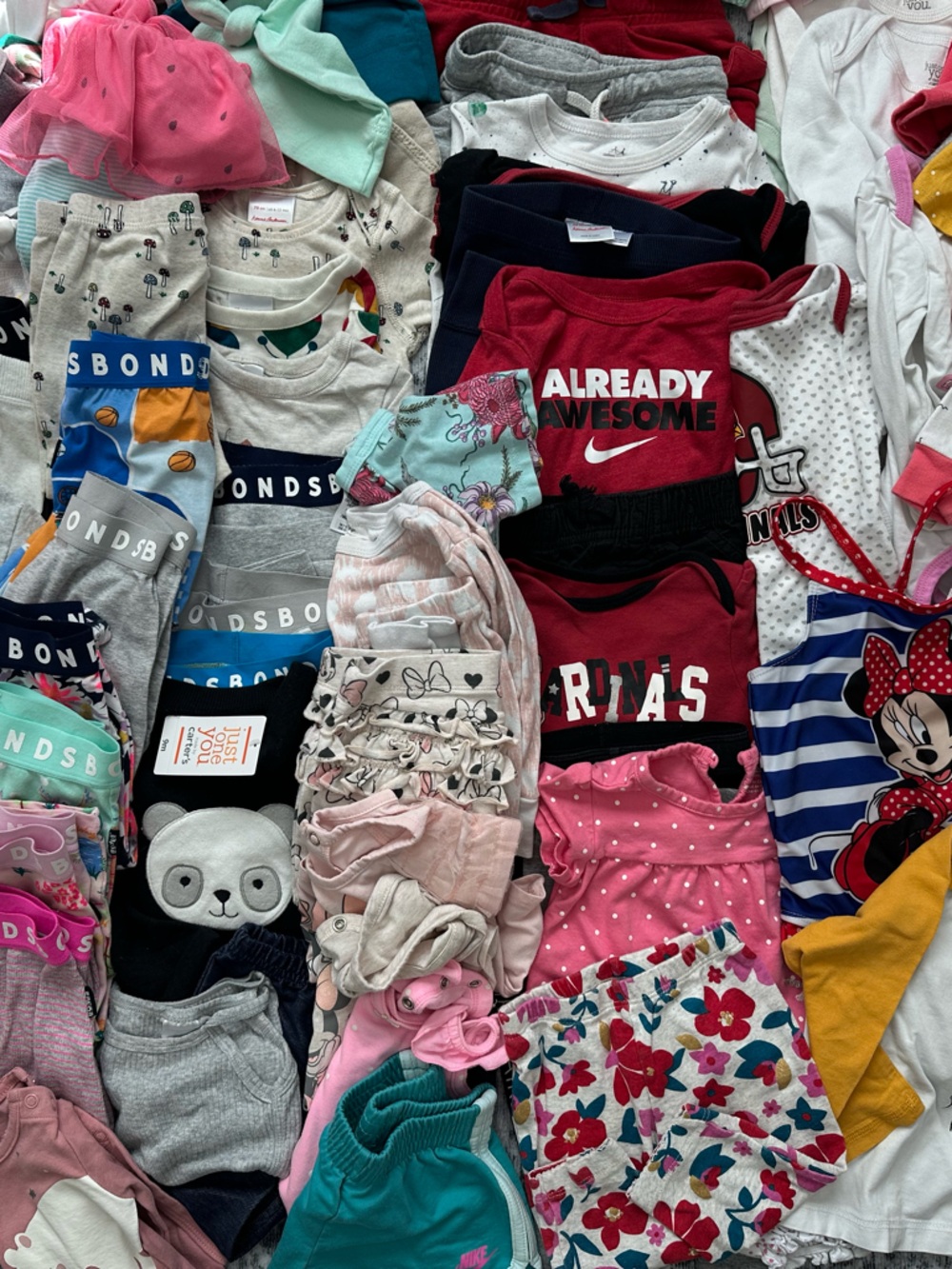 Mystery Lot of 0-3mos Baby Boy Clothes up to 20 Items or 5lbs - Picture 4 of 7